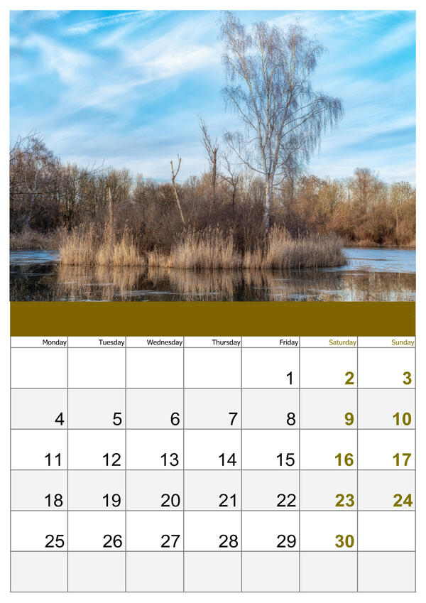 Calendriers muraux