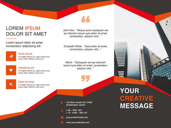 Brochures professionnels