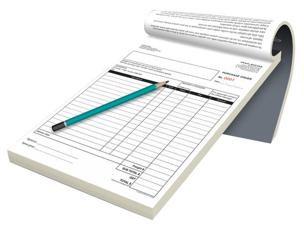 Autocopiant en carnets